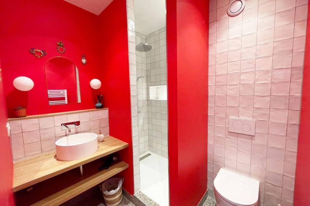 Appartement Frida - Plage 50M - Rue Gratuite Saint-Malo Luaran gambar