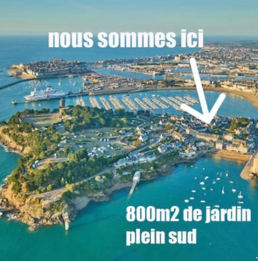 Appartement Frida - Plage 50M - Rue Gratuite Saint-Malo Luaran gambar
